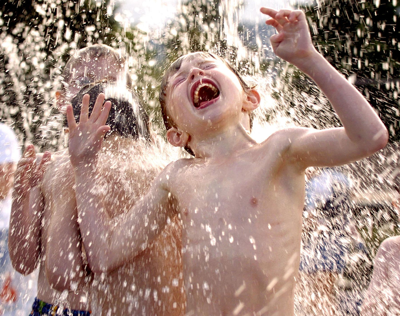 Opening day for water features